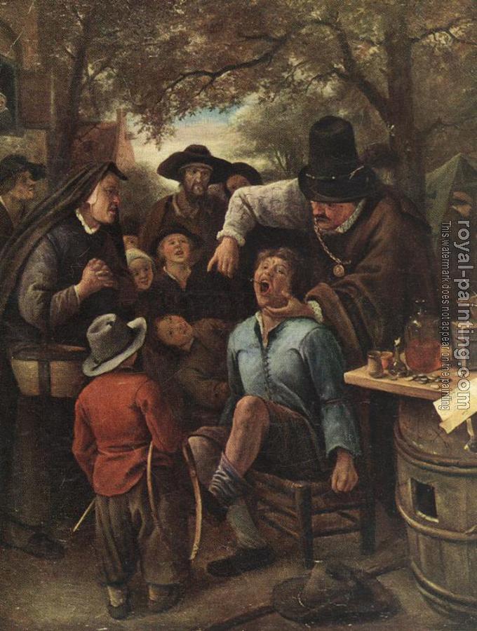 Jan Steen : The Quackdoctor